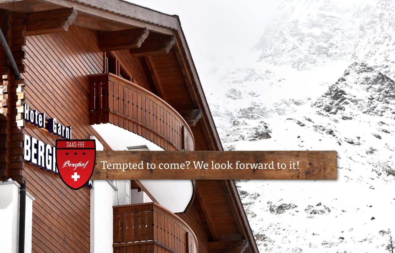 Berghof Garni - The Dom Collection Bed and Breakfast Saas Fee Exteriör bild