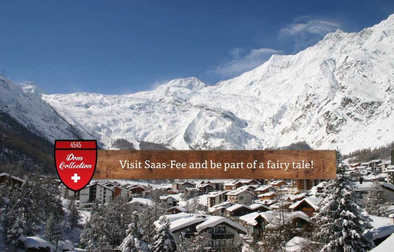 Berghof Garni - The Dom Collection Bed and Breakfast Saas Fee Exteriör bild
